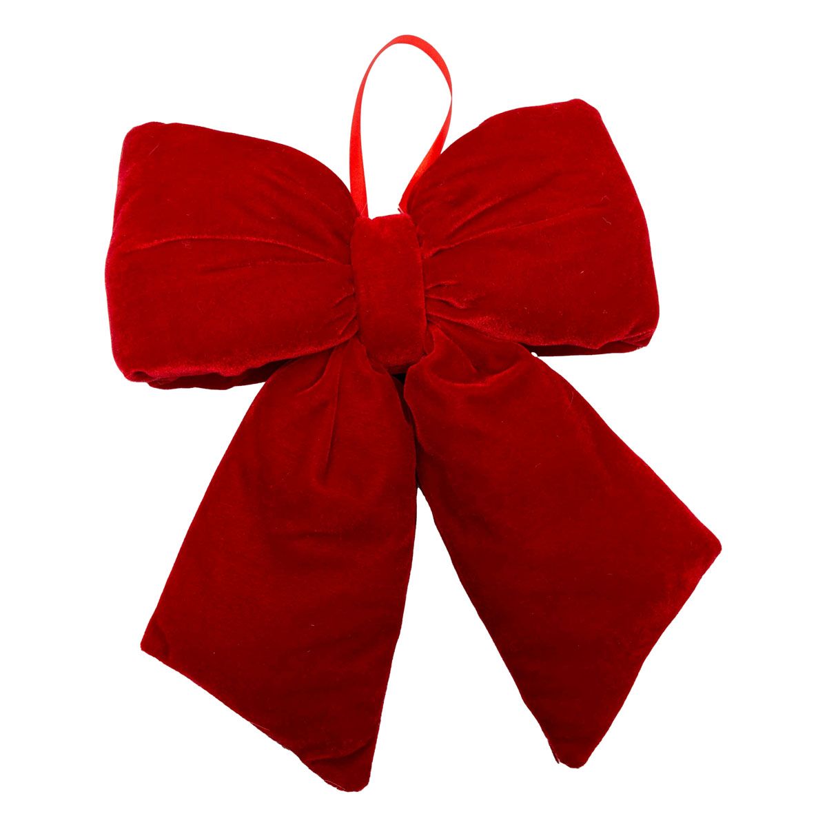 Velvet Bow - Burgundy