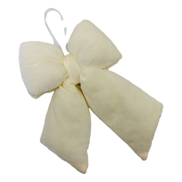Velvet Bow - Cream