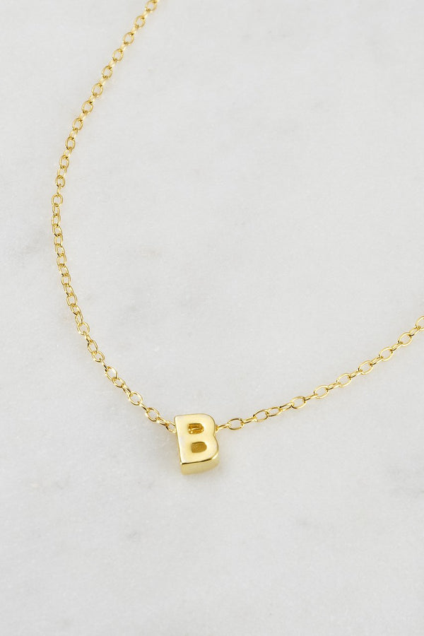 Gold Letter Necklace