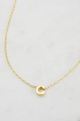 Gold Letter Necklace