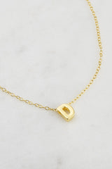 Gold Letter Necklace