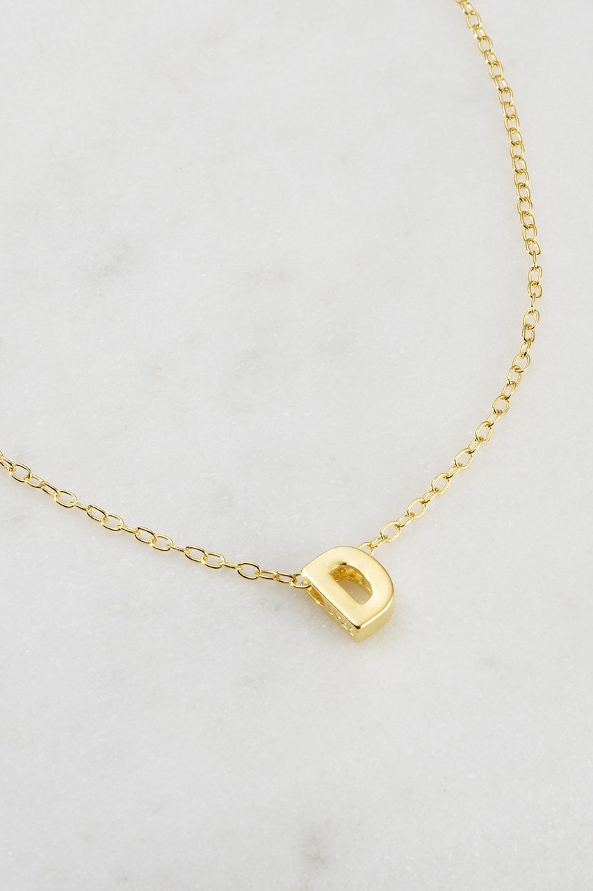 Gold Letter Necklace