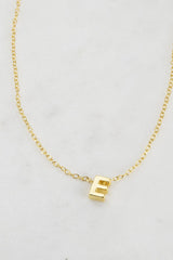 Gold Letter Necklace