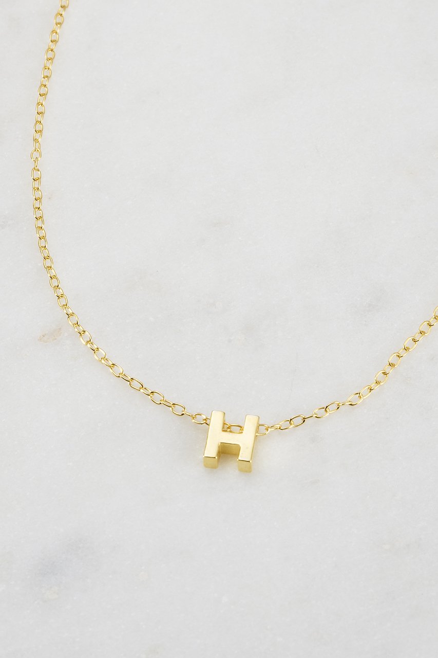 Gold Letter Necklace