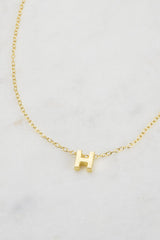 Gold Letter Necklace