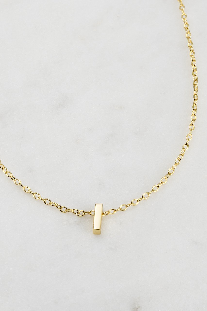 Gold Letter Necklace