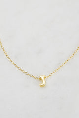 Gold Letter Necklace