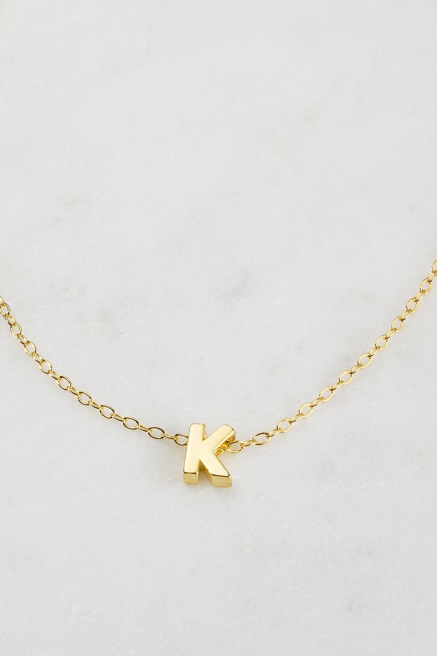 Gold Letter Necklace