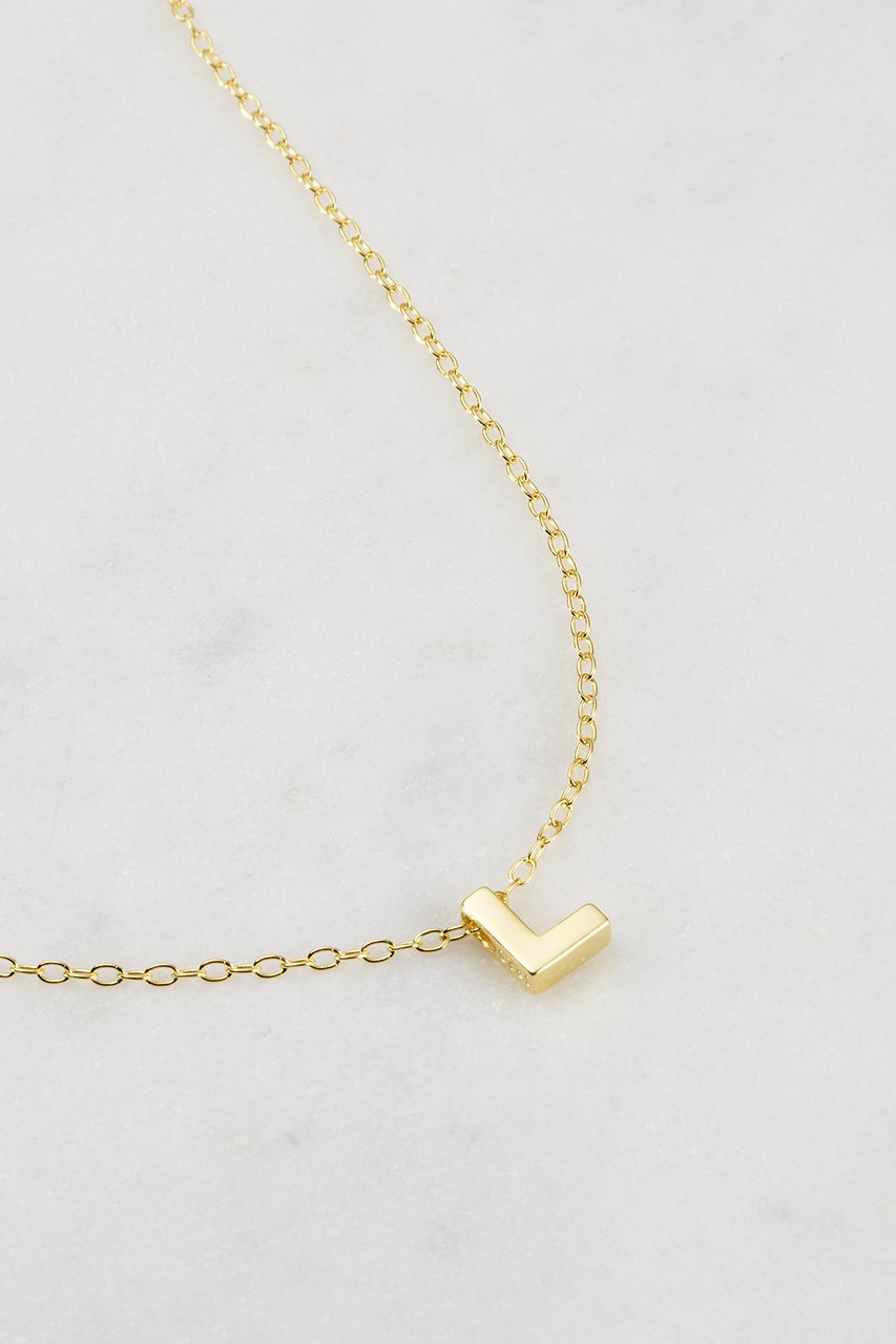 Gold Letter Necklace
