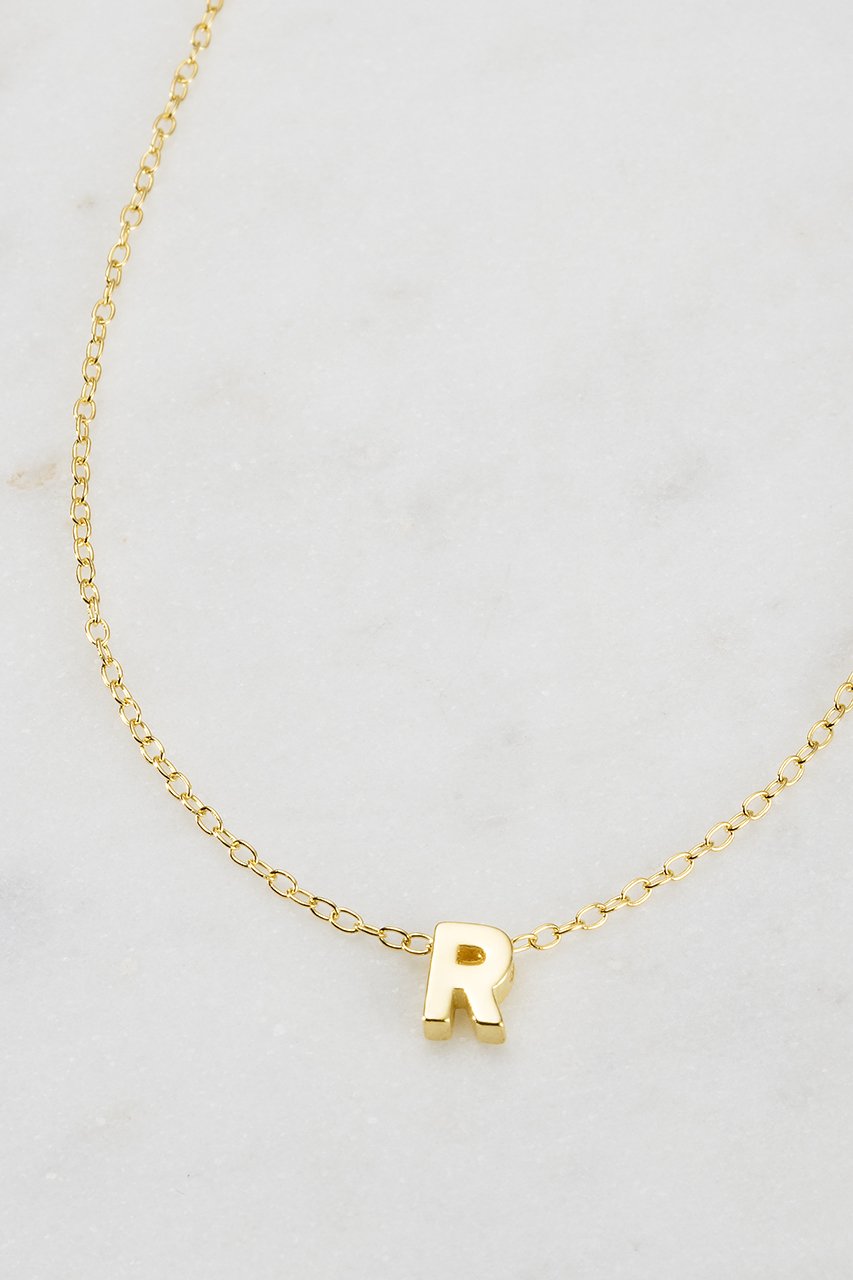 Gold Letter Necklace