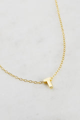 Gold Letter Necklace