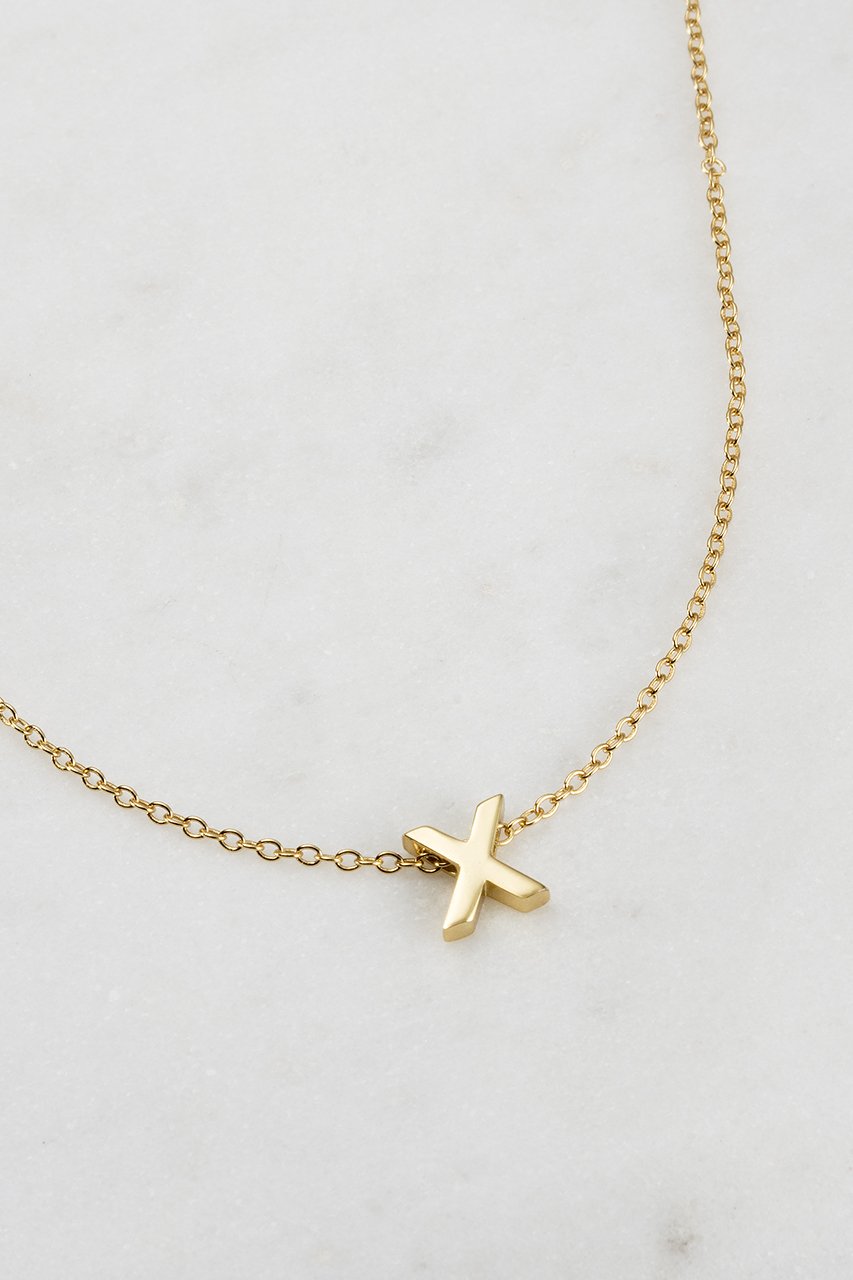 Gold Letter Necklace