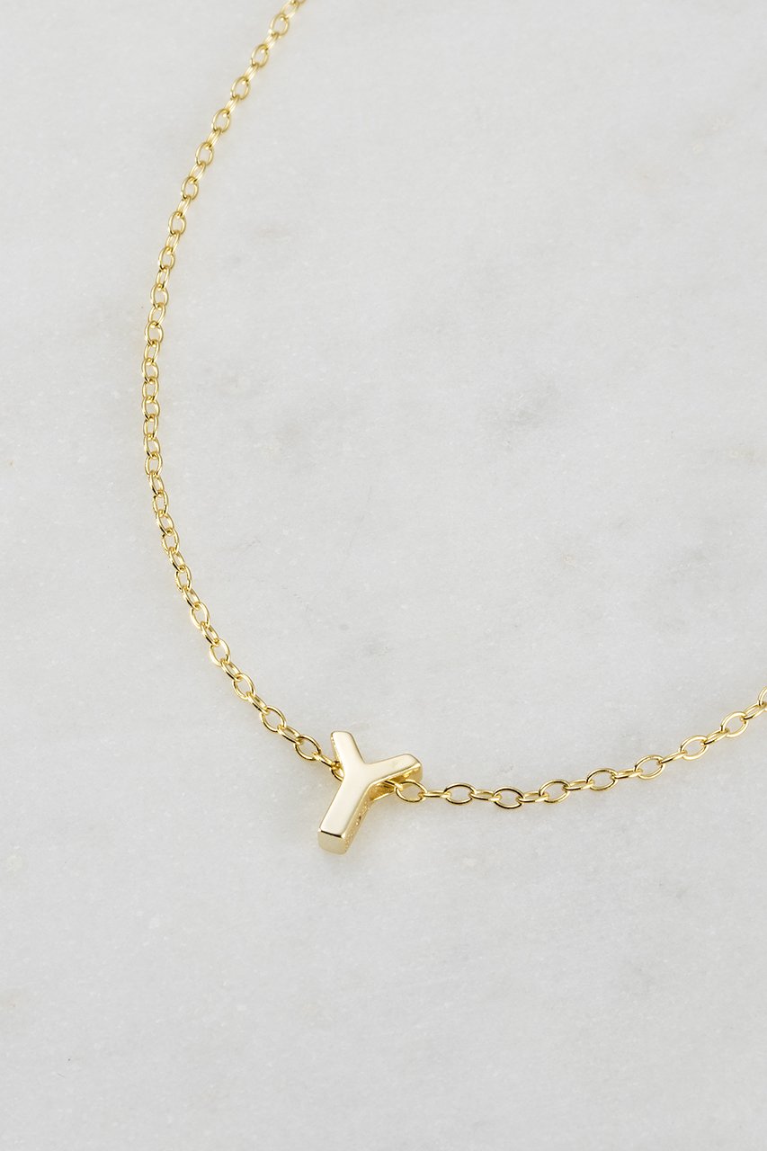 Gold Letter Necklace