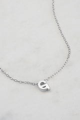 Silver Letter Necklace