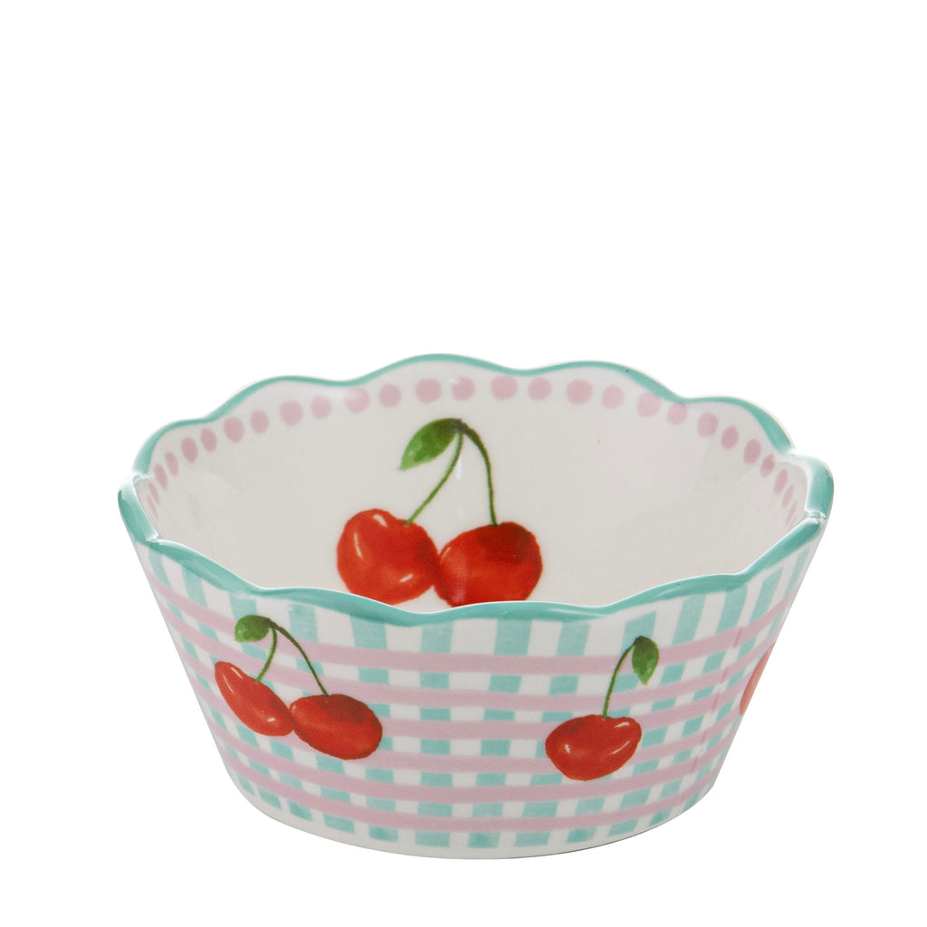 Capri Cherry Scallop Bowl