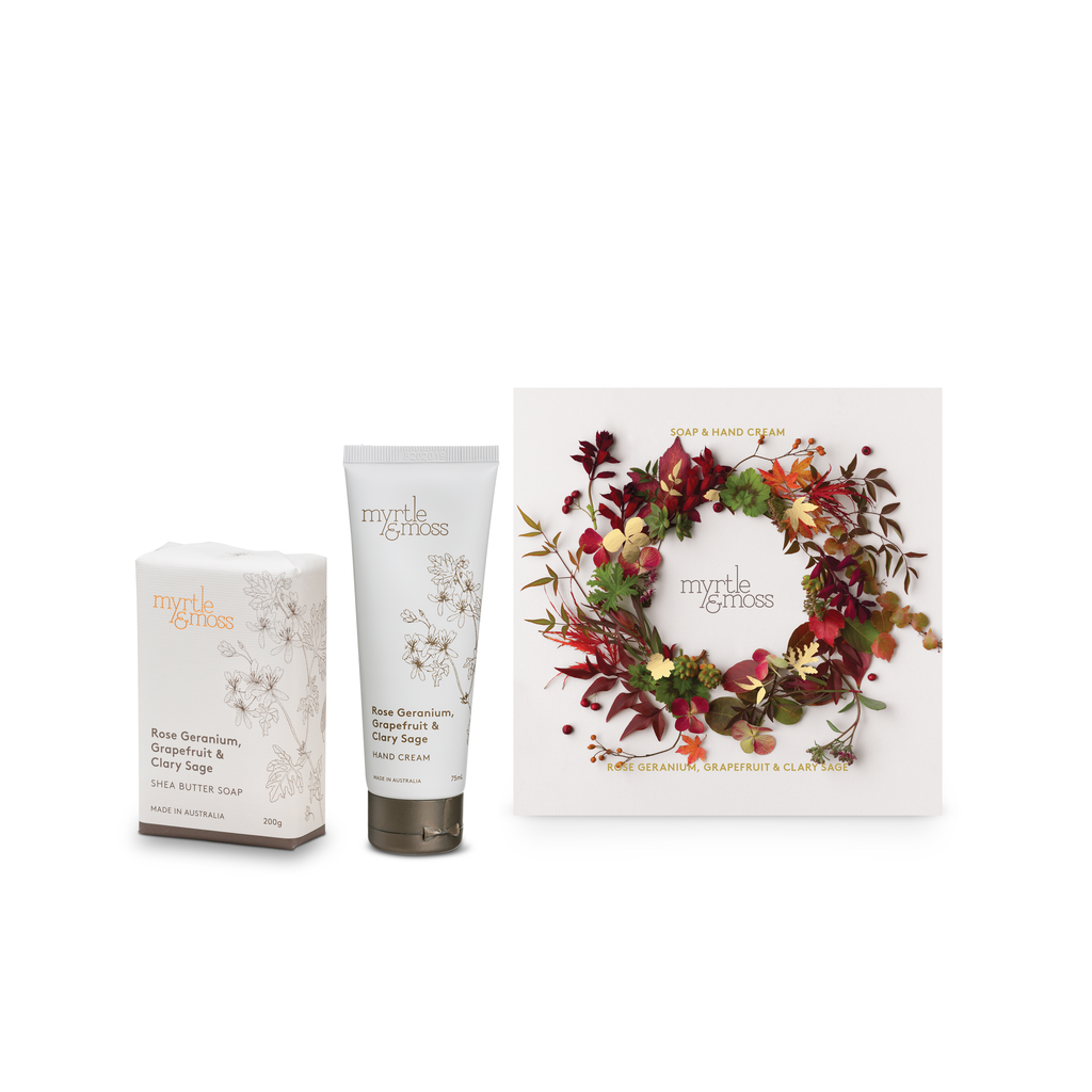Rose Geranium - Soap & Hand Cream Duet