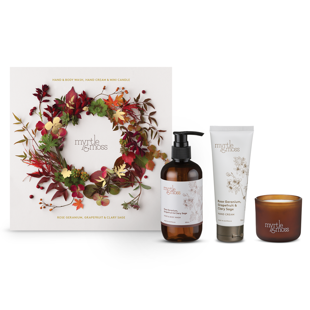 Rose Geranium Trio - Gift Set