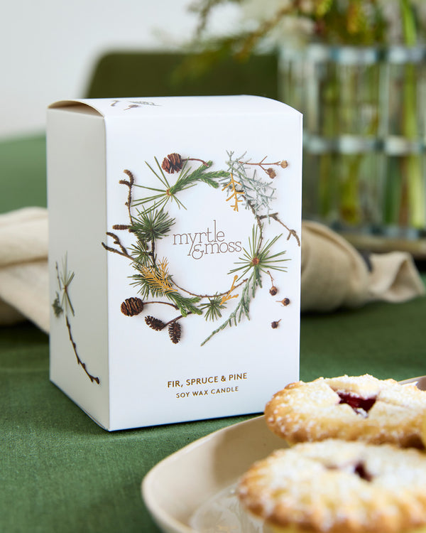 Christmas Candle - Fir Pine & Spruce