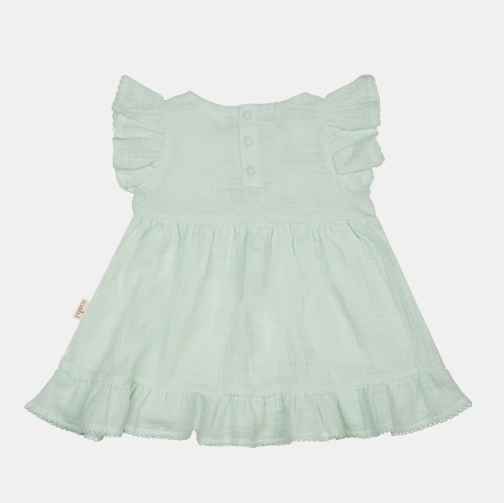 Baby Dress Sammy - Sage