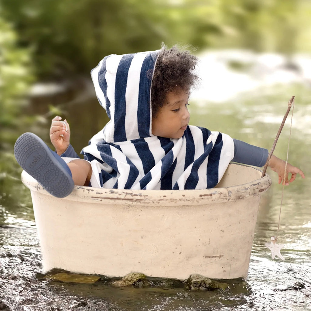 Hooded Towel Beachcomber - Moonlight