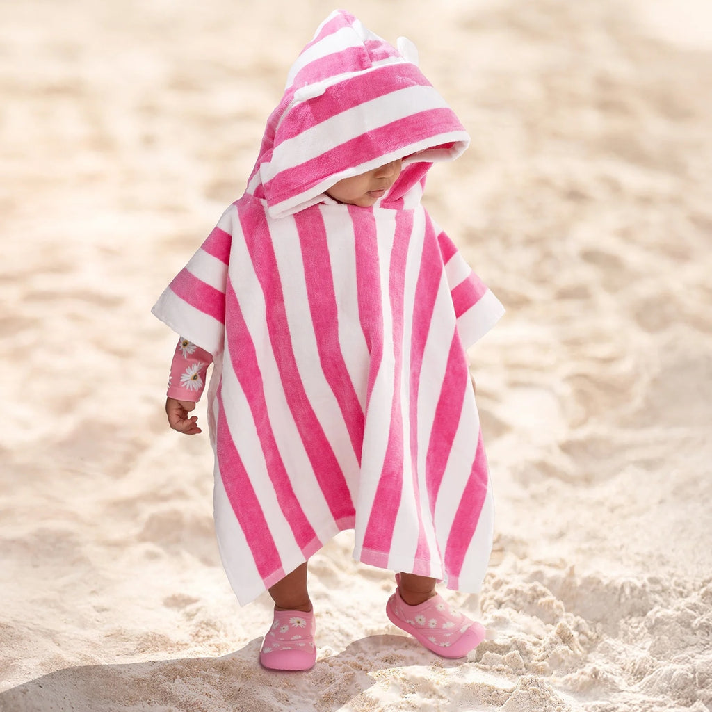 Hooded Towel Beachcomber - Watermelon