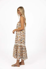 Juliette Dress - Kaffir Print