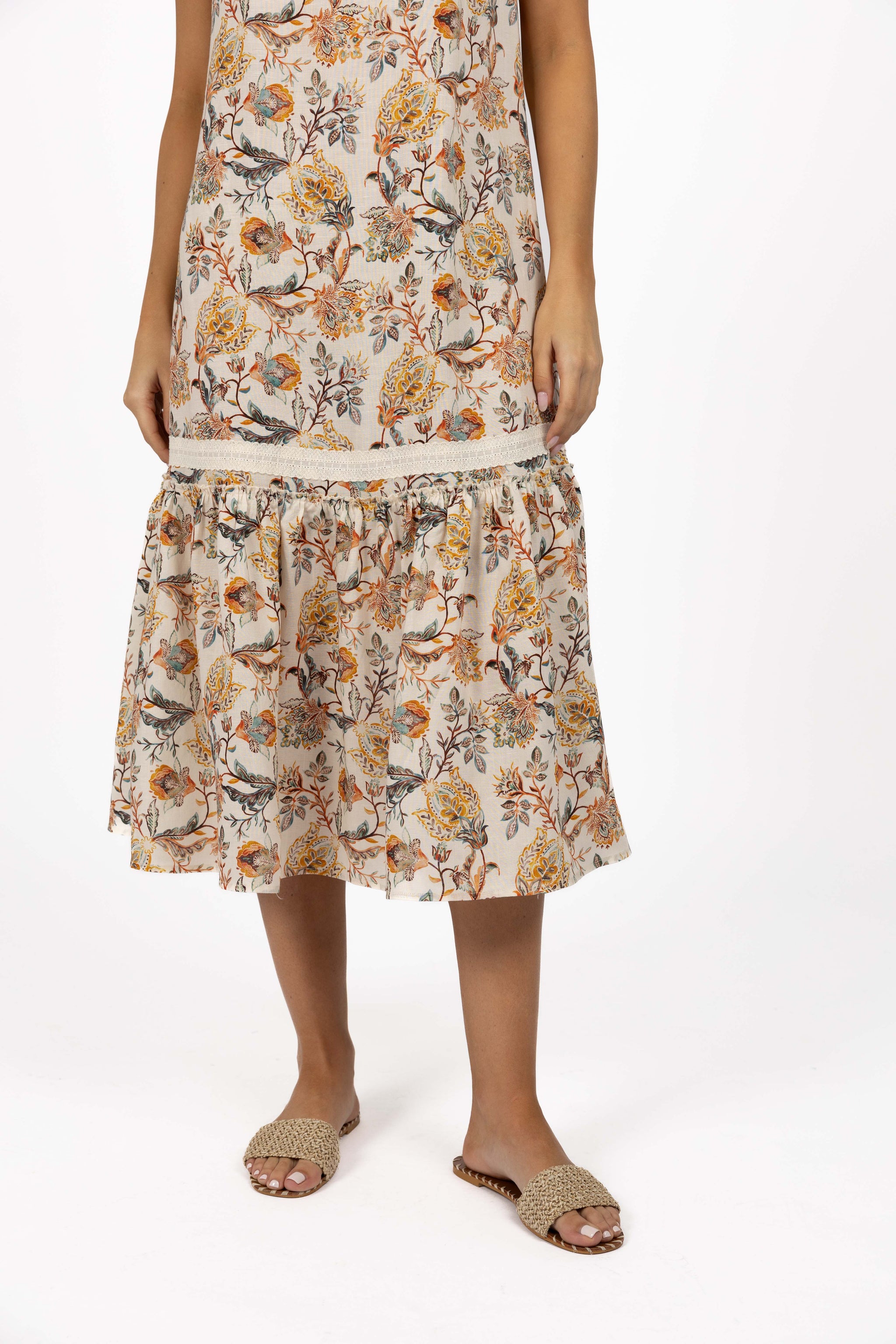Juliette Dress - Kaffir Print