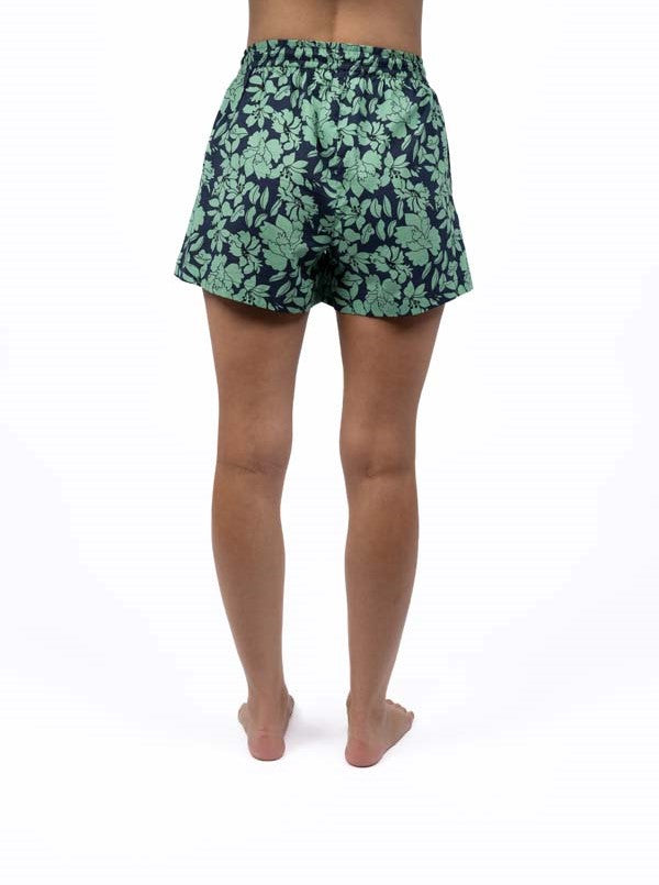 Fleur Short - Mint/Navy