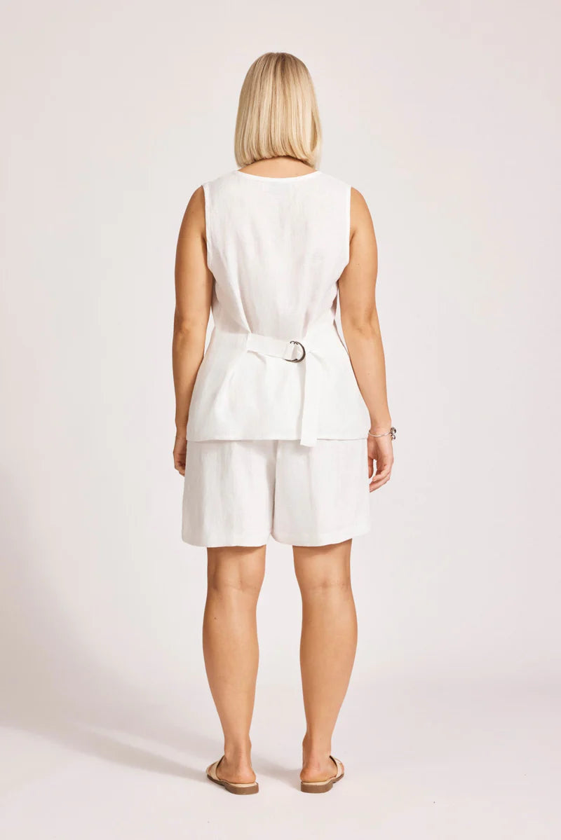 Miramar Vest - White