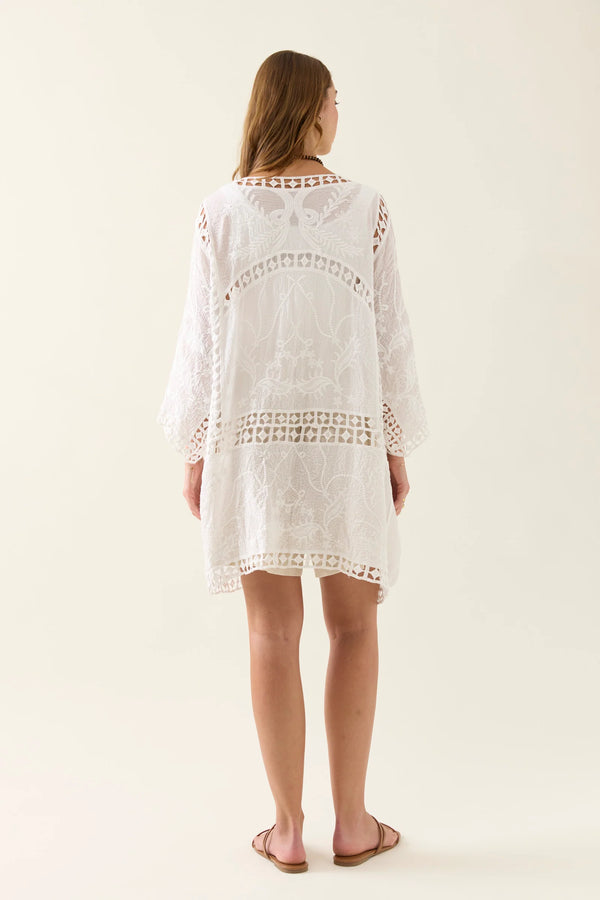 Oline Lace Kimono One Size -