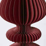 Giant Paper Cresting Finial Decoration - Red