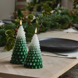 Winter Tree Candles S/2