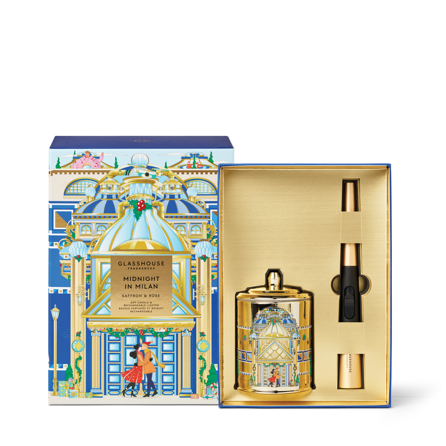 Midnight in Milan Lighter Gift Set