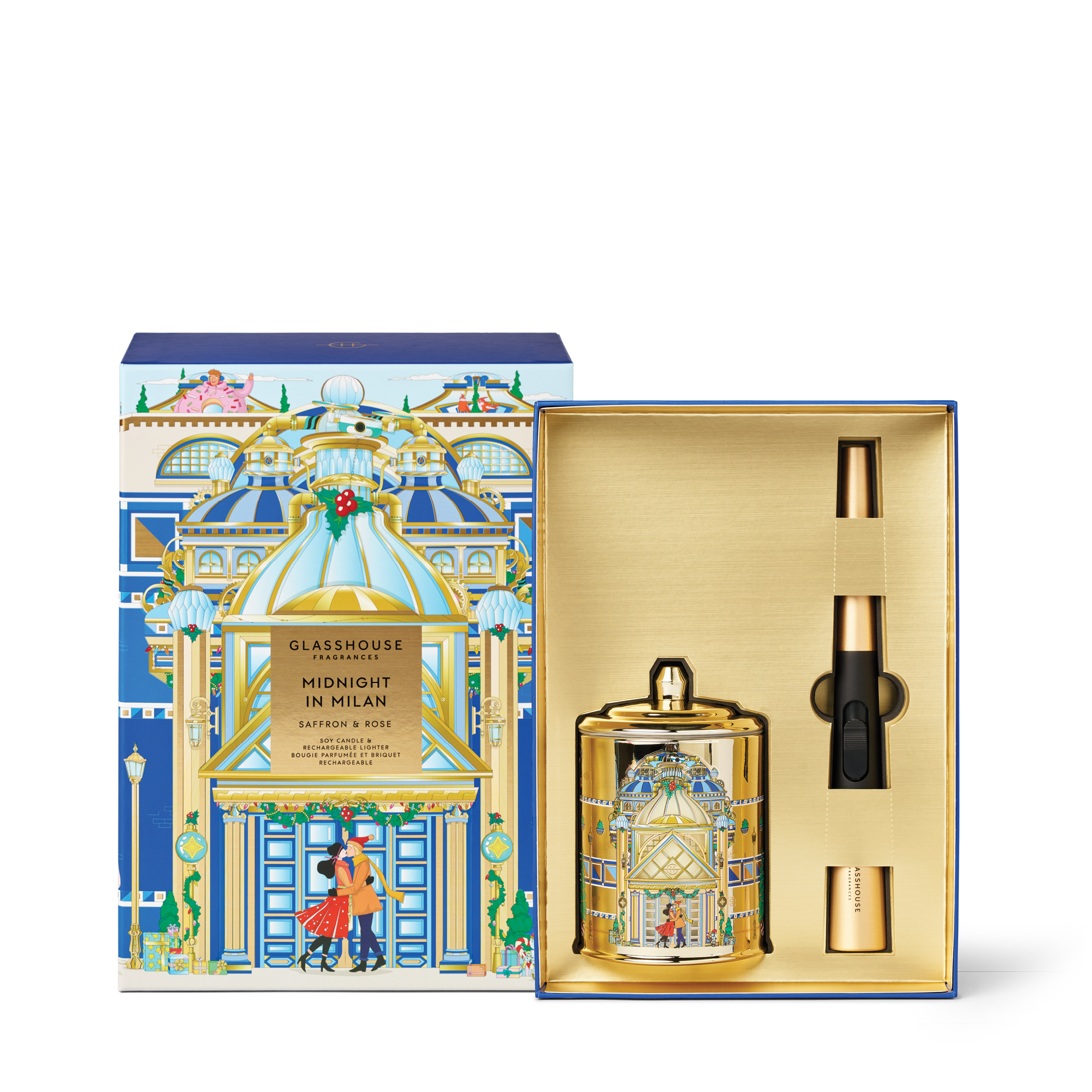 Midnight in Milan Lighter Gift Set