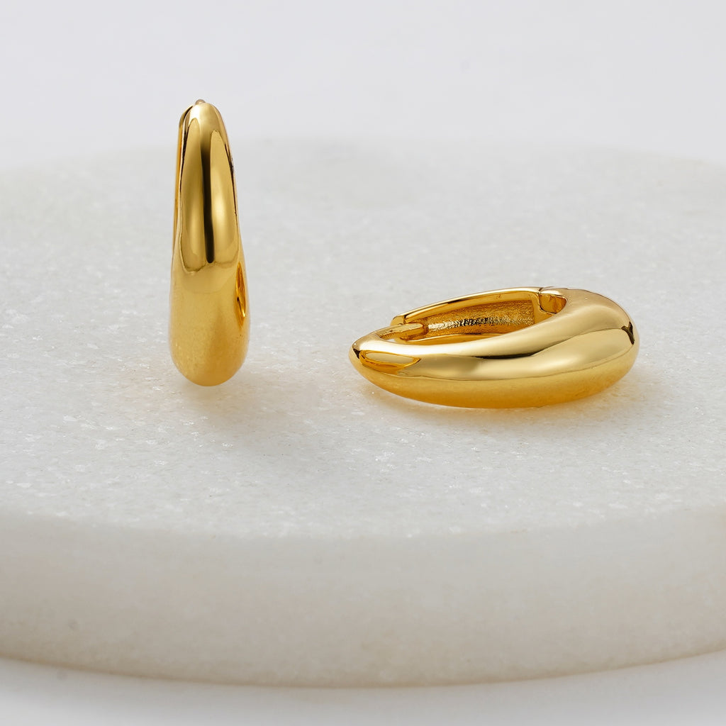 Cleo Hoop Medium - Gold