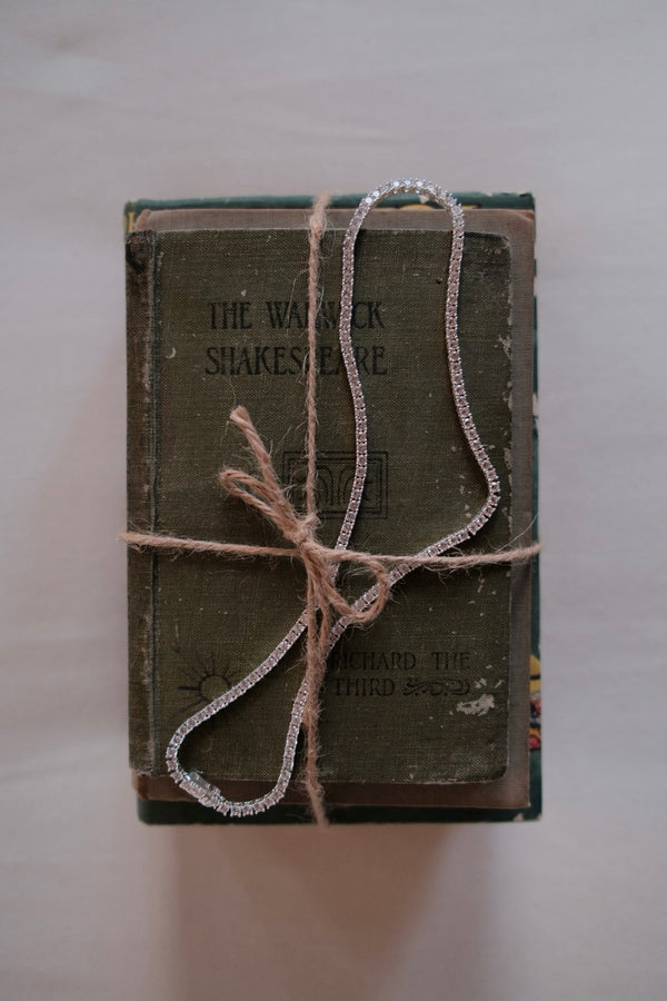 Dani Tennis Necklace - Silver