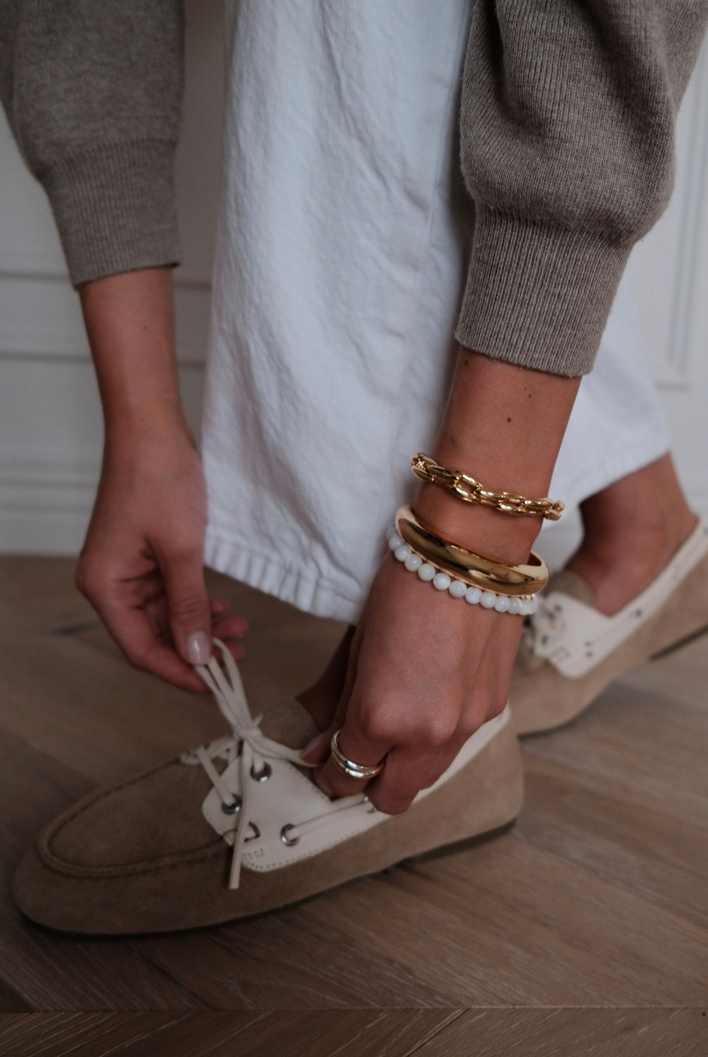 Valentina Bracelet - White