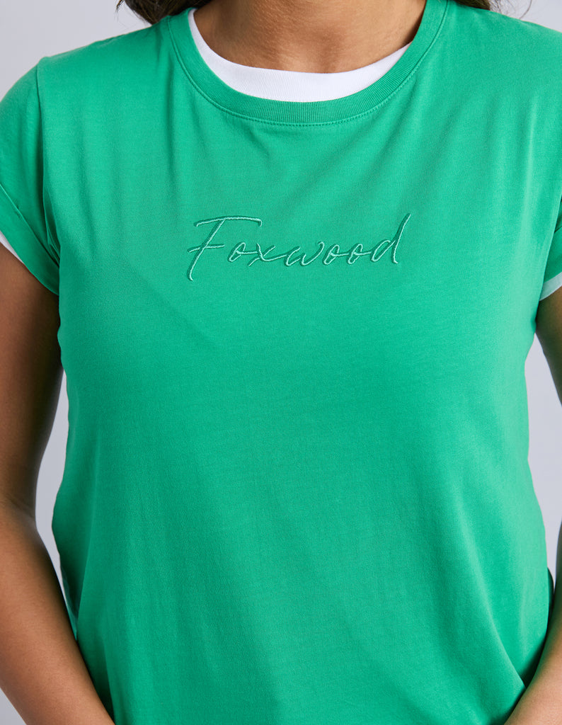 Signature Tee - Bright Green