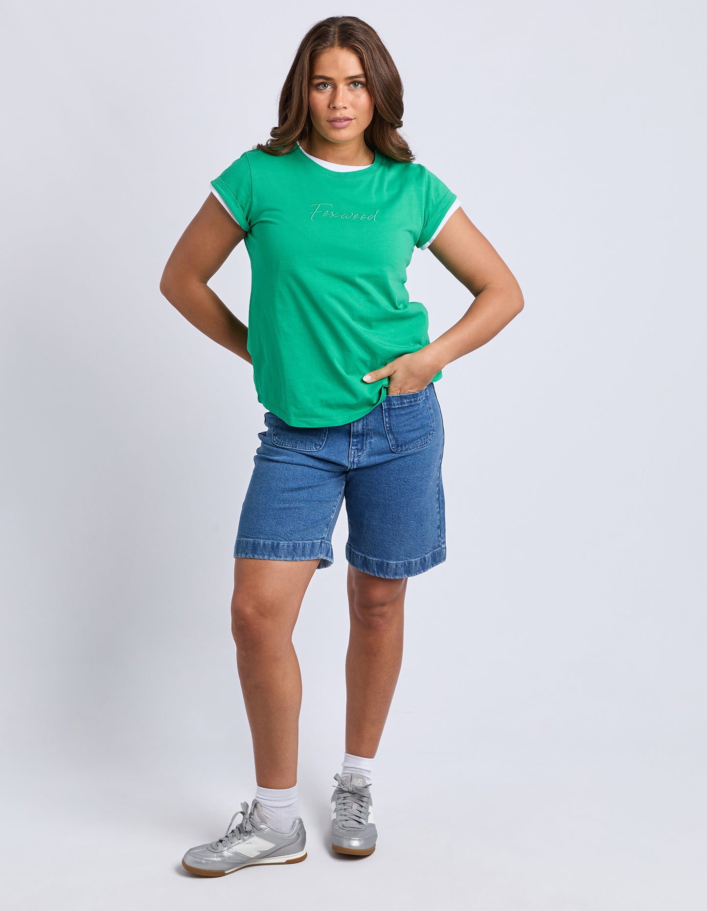 Signature Tee - Bright Green