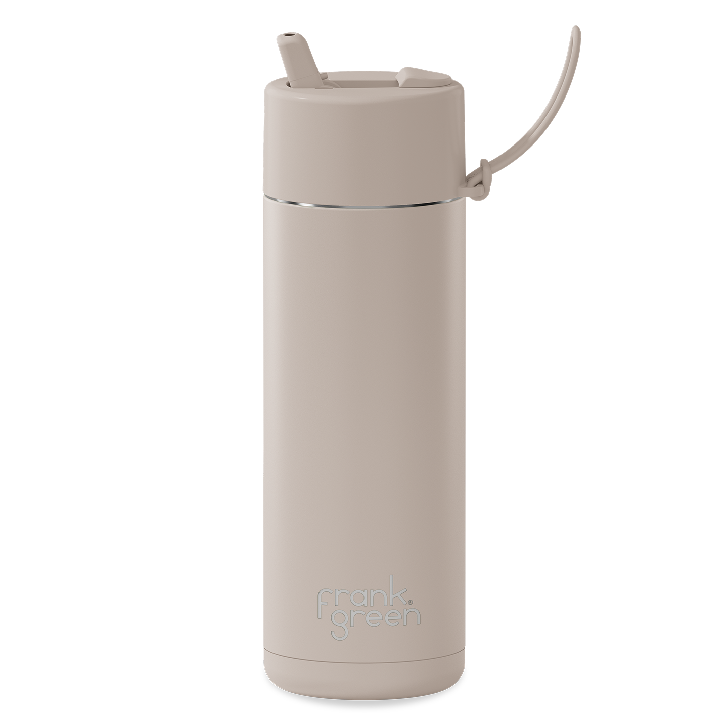 Ceramic Reusable Bottle + Flip Straw Lid 20oz - Moon Dust