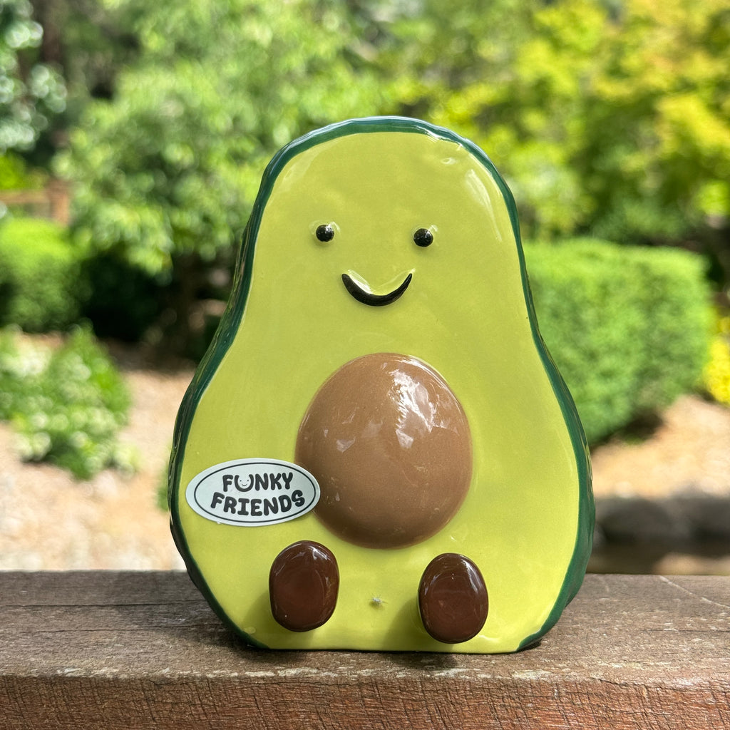 Aimee Avocado Friends Vessel - Green 12cm