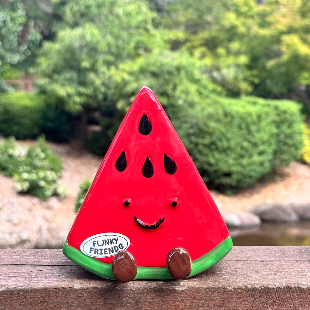 Winnie Watermelon Friends Vessel - Red 12cm