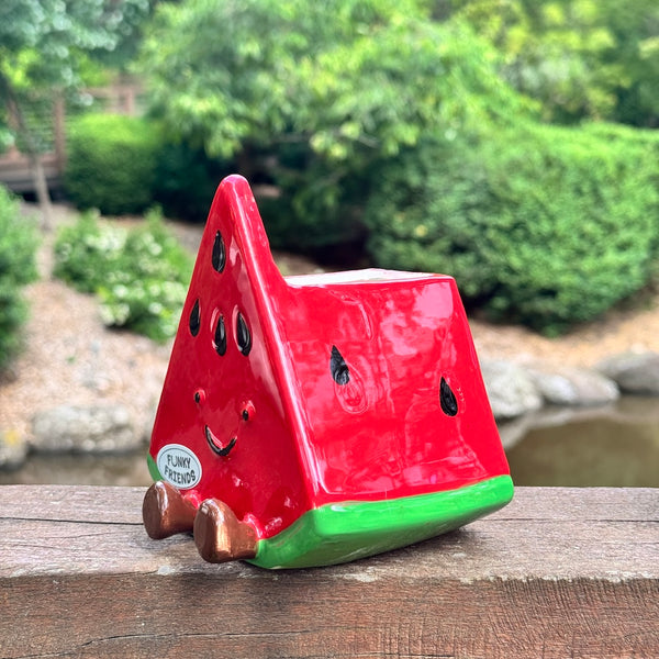 Winnie Watermelon Friends Vessel - Red 12cm