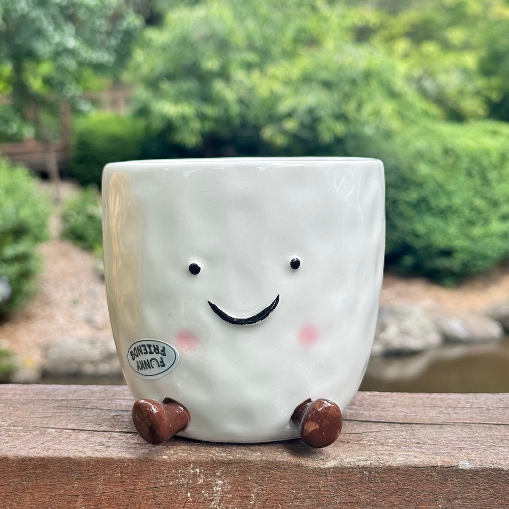 Sweetie Pie Friends Vessel - White 11cm