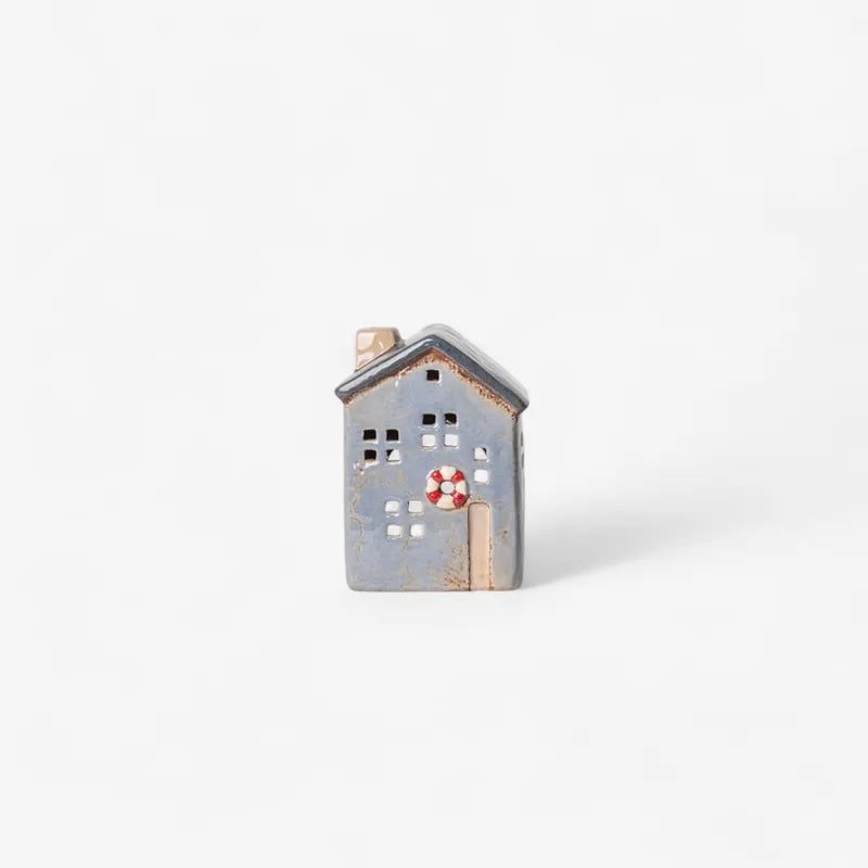 Saint Malo Tea Light House with Buoy Small