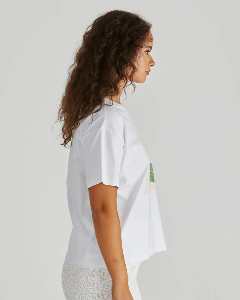 Cynthia Tee - Palm White