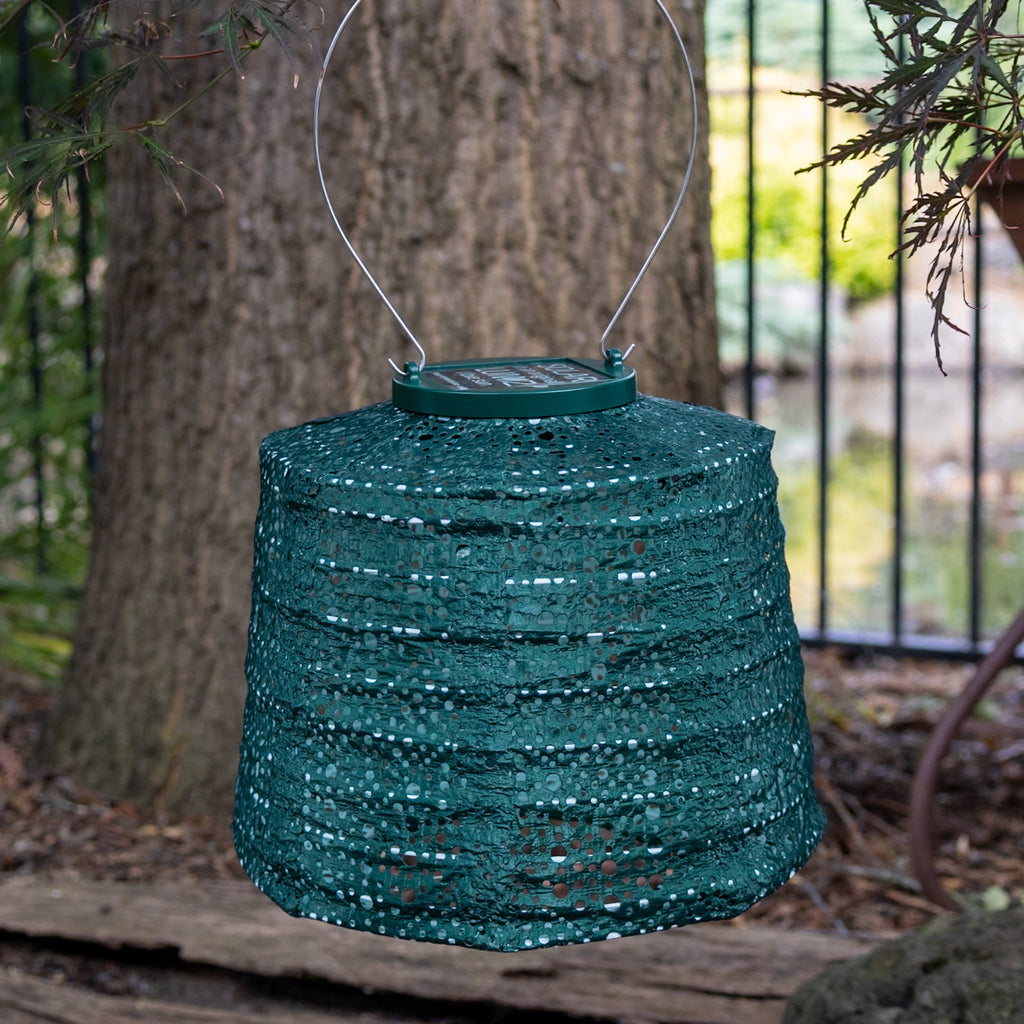 Solar Lantern Lampshade - Green