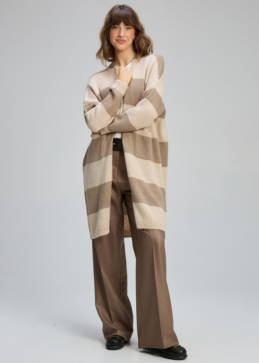 LL Luxe Cardi - Mink