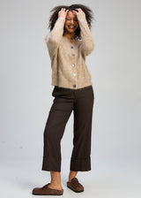 Alpaca Cardi - Bark