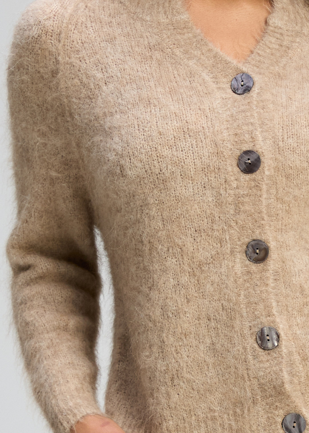 Alpaca Cardi - Bark